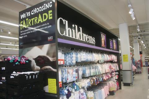 Clear navigation and sightlines in Sainsbury’s